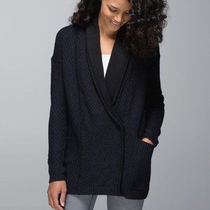 lululemon Post Practice cardigan